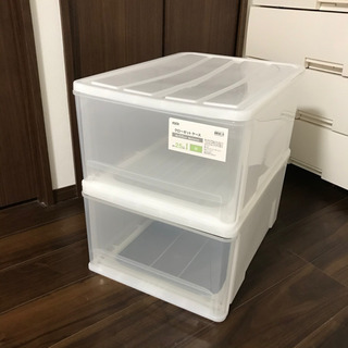 ニトリ　セレスFD 衣装ケース　押入れラックの画像