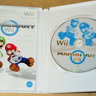 ☆Wii/MARIO KART Wii マリオカート Wii◆ハンドルを握って新たなスタートラインへの画像