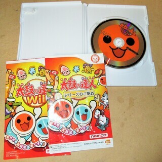 ☆Wii/太鼓の達人Wii 和太鼓リズムアクション◆人気の曲70曲を収録の画像
