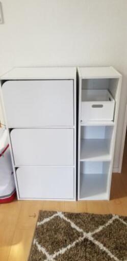 \u003c決まりました\u003e美品　収納　白い棚