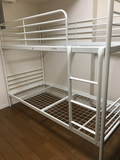 イケアの2段ベッド美品12000円