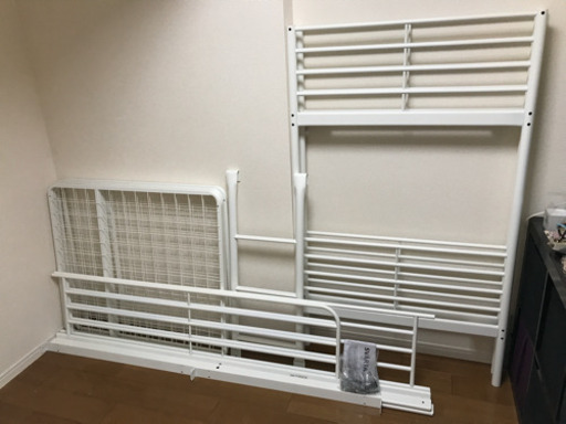 イケアの2段ベッド美品12000円
