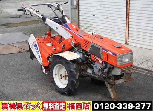 【SOLD OUT】クボタ 耕運機 K1-60 ディーゼル セル付 6馬力【農機具でっく】【福岡】【耕運機】