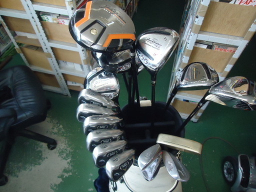 超お買い得　クラブフルセット　コース直行できます　キャロウエィ