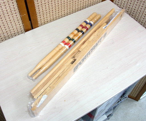 南12条店 SPORT CRAFT Croquet/クロッケー 芝生の上のビリヤード セット