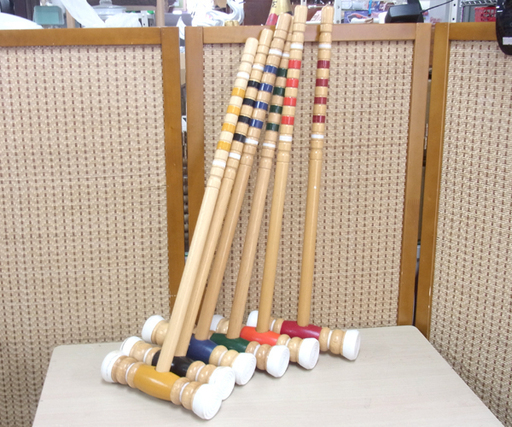 南12条店 SPORT CRAFT Croquet/クロッケー 芝生の上のビリヤード セット