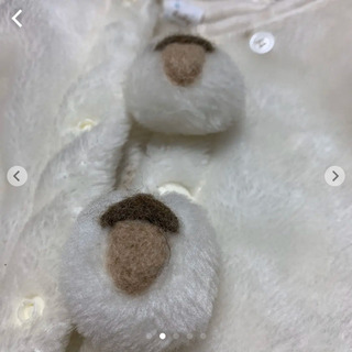 おくるみ50-70cmカバーオールほぼ未使用の画像