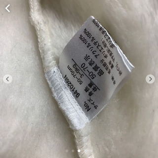 おくるみ50-70cmカバーオールほぼ未使用の画像