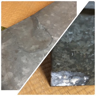 昭和レトロのブリキ収納ケースの画像