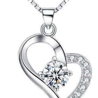 ネックレス ハートシェープ 女性用      

