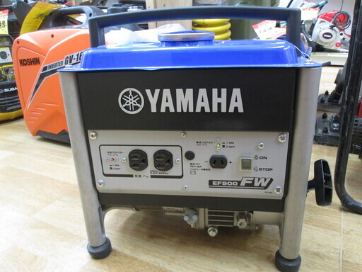 ヤマハ　発電機　EF900FW　中古品