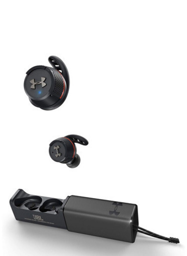 JBL 完全ワイヤレスイヤホン UA SPORT WIRELESS FLASH /IPX7/Bluetooth対応 アンダーアーマー ブラック UAJBLFLASHBLK