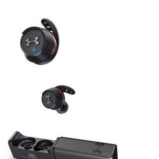 JBL 完全ワイヤレスイヤホン UA SPORT WIRELESS FLASH /IPX7/Bluetooth対応 アンダーアーマー ブラック UAJBLFLASHBLK 