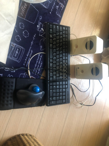 ロジクール製　トラックボールマウス　キーボード　その他セット！