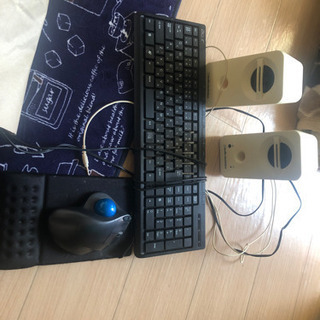 ロジクール製　トラックボールマウス　キーボード　その他セット！