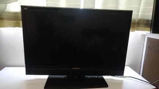 【交渉中】　三菱　REAL　32型テレビ+テレビ台