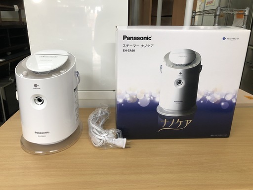 【リサイクルショップどりーむ荒田店】197　ナノケア　スチーマー　Panasonic　パナソニック　EH-SA60　2010年製　美品　【1ヵ月保証付き】
