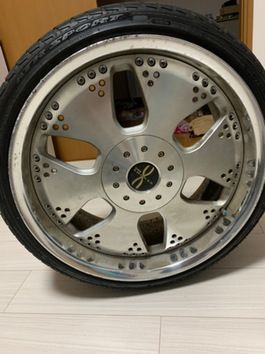 希少パーツ　レイズ　ゲノム　ドリルド　19インチ　値引