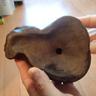 備前焼　骨董　骨董品　えびす　大黒の画像