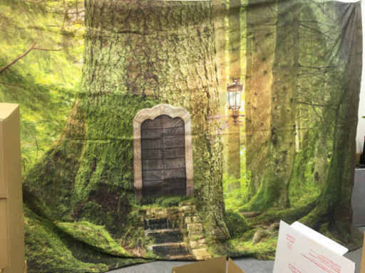 撮影用背景フレーム、ビッグバナー