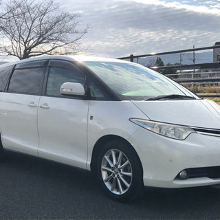 ファミリーカー！50エスティマ豪華装備G7人乗り！車検付き