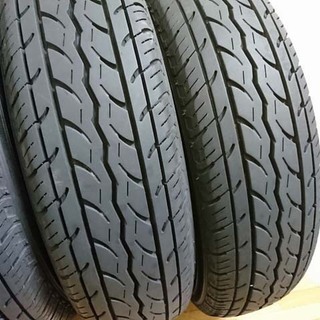 18年製 145R12 6PR 軽バン/軽トラ用 スチールホイール付き 夏タイヤの画像