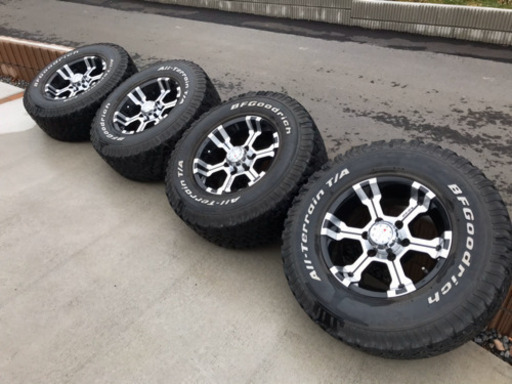 275/70/R16 MKW BFグッドリッチ タイヤホイールセット