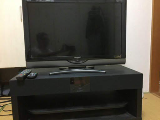 テレビ　SHARP LED AQUOS 32インチ テレビ台付