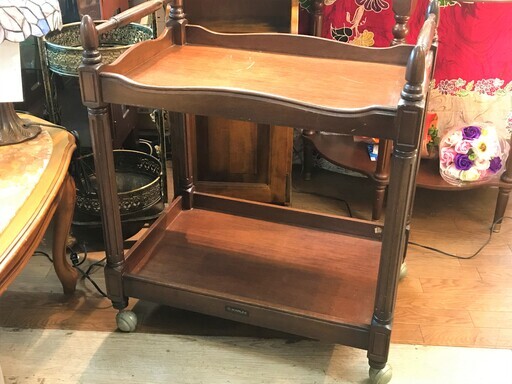 MARUNI アンティークワゴン☆60×40×70㎝☆配達可能 志木/買取帝国