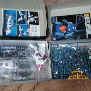 プラモデル HGキュベレイ、HGガンタンクの画像