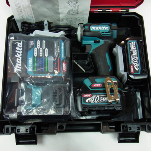 マキタ インパクト TD001GRDX 40V max ブルー