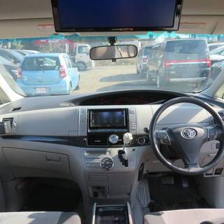 エスティマアエラスS/令和4年3月/純正ナビ/地デジ/CD/DVD/Bカメラ/アルパインフリップ/両側パワスラ/社外18AW/スマートキー/ETC/7人乗りの画像