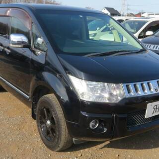 デリカD5GナビPKG/令和2年11月/純正HDDナビ/DVD/CD/F.S.Bカメラ/フリップダウン/両側パワスラ/パワーゲート/社外16AW/スマートキーの画像