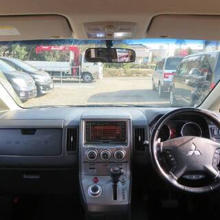 デリカD5GナビPKG/令和2年11月/純正HDDナビ/DVD/CD/F.S.Bカメラ/フリップダウン/両側パワスラ/パワーゲート/社外16AW/スマートキーの画像