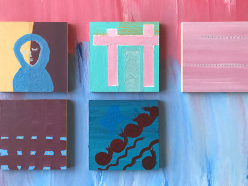 抽象画/Art・アクリル