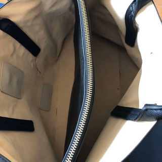 黒のトートバッグ  2Wayの画像