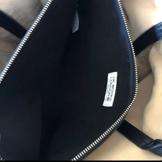 黒のトートバッグ  2Wayの画像