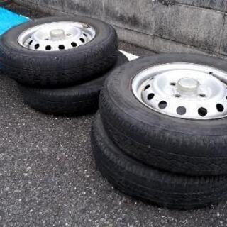 三菱 ミニキャブのてっちんホイールとタイヤ