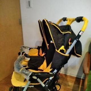 Aprica　双子バギー　新生児〜3歳までの画像