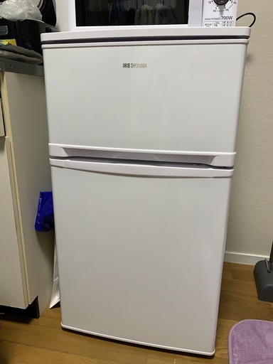 『値下げ』ｱｲﾘｽｵｰﾔﾏ冷蔵庫『美品』