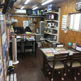 中古車販売車両の展示準備、維持管理の画像