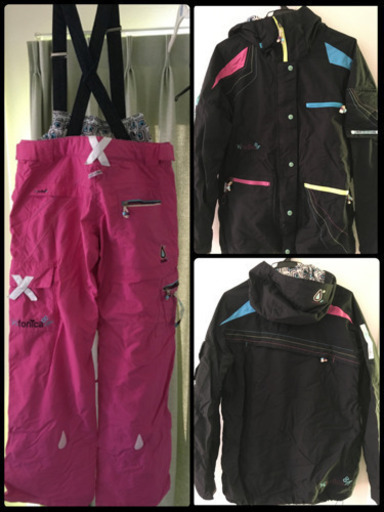 ☆fonica☆上下スノーボードウェア 人気 新品未使用 fonica スノボ