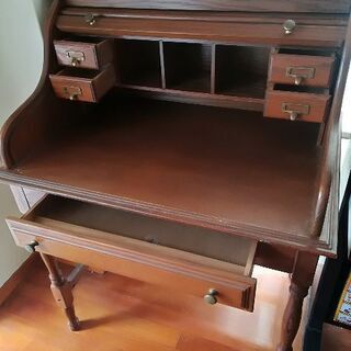 USヴィンテージ ライティングデスク ロールトップ