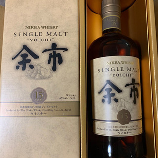 余市 15年 45度 700ml （箱ある）
