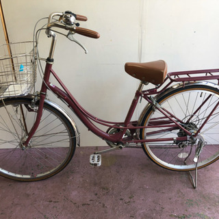 ⚫️?⚫️26インチ、ママチャリ、オートライト、変速機つき。