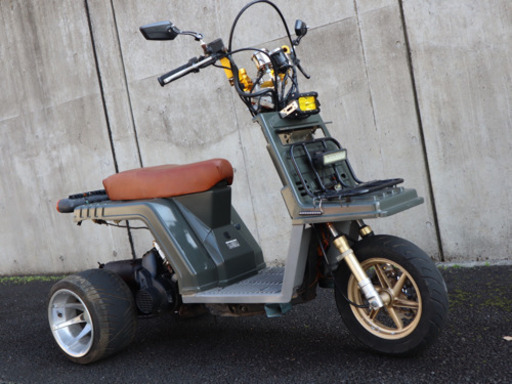 HONDA・ジャイロX・側車付き・二人乗り可能・多数カスタム