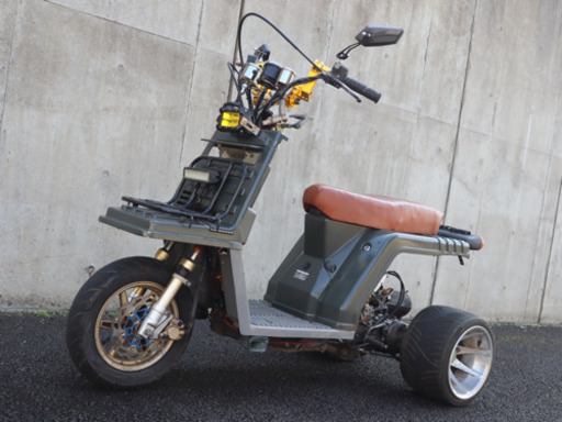HONDA・ジャイロX・側車付き・二人乗り可能・多数カスタム