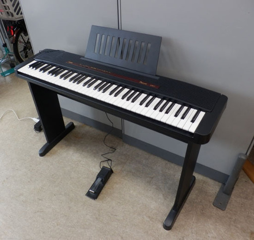 電子ピアノ キーボード 1995年製 カシオ ピアチェーレ 音出しOK CASIO スタンド付き デジタルピアノ ペダル付き ペイペイ対応 札幌市西区西野