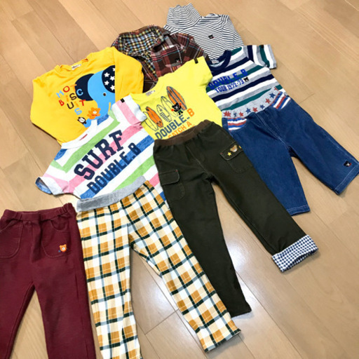 子供服　ダブルb ミキハウス　ホットビスケッツ　10枚セット