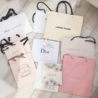 【美品】ブランド紙袋❤︎ジルスチュアート❤︎ディオールなど❤︎